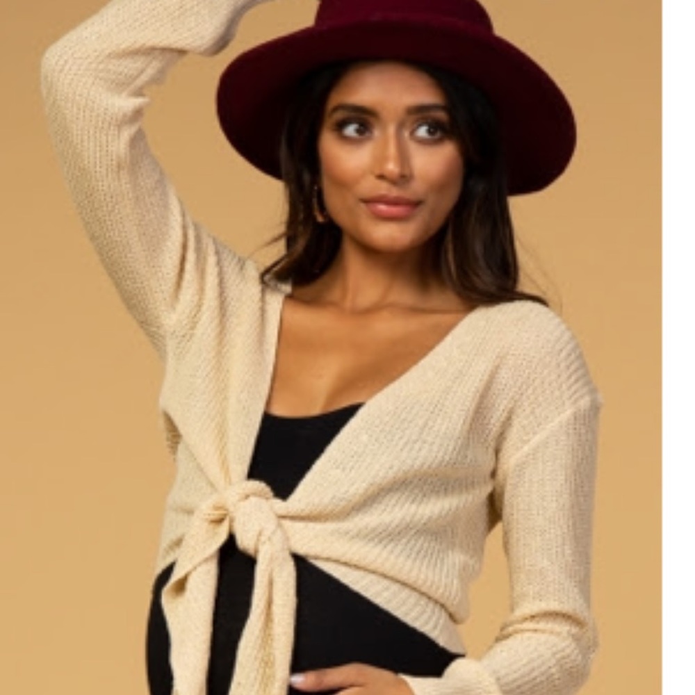 Cream Sweater!